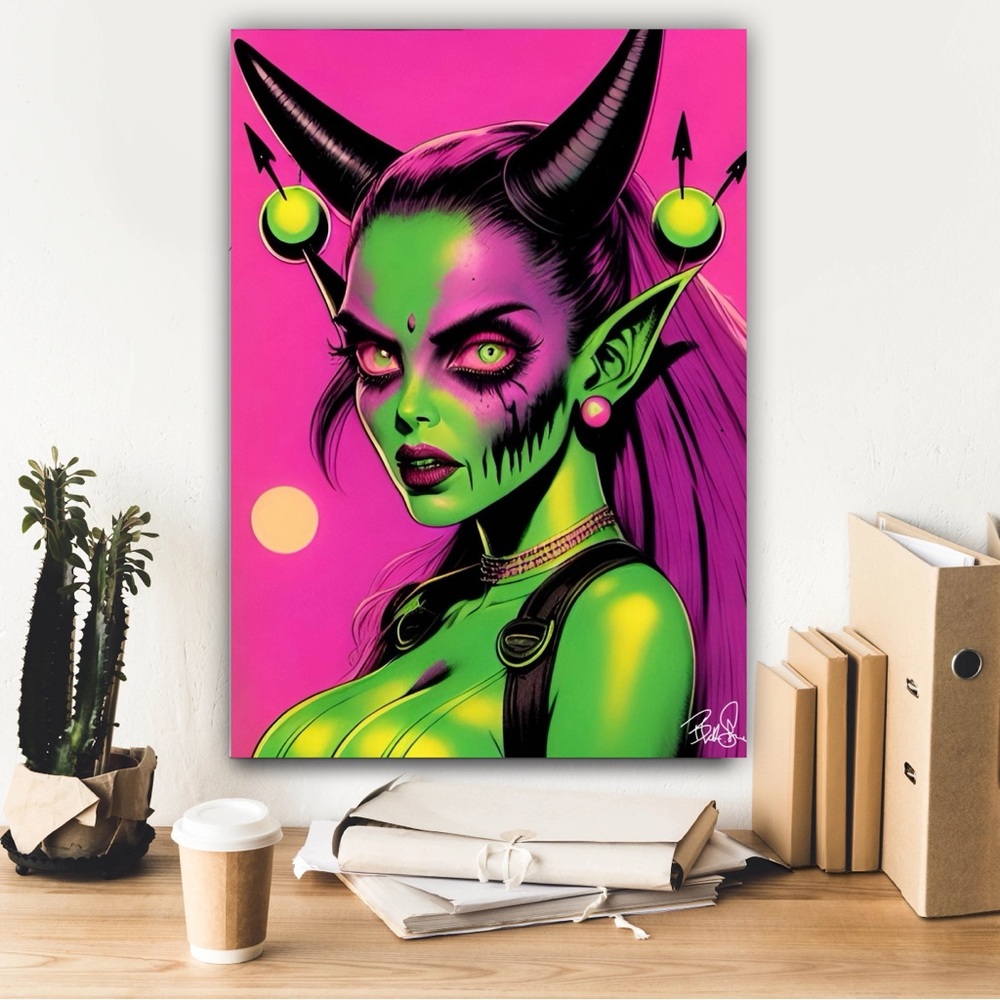 Zombie Alien 👽 Print